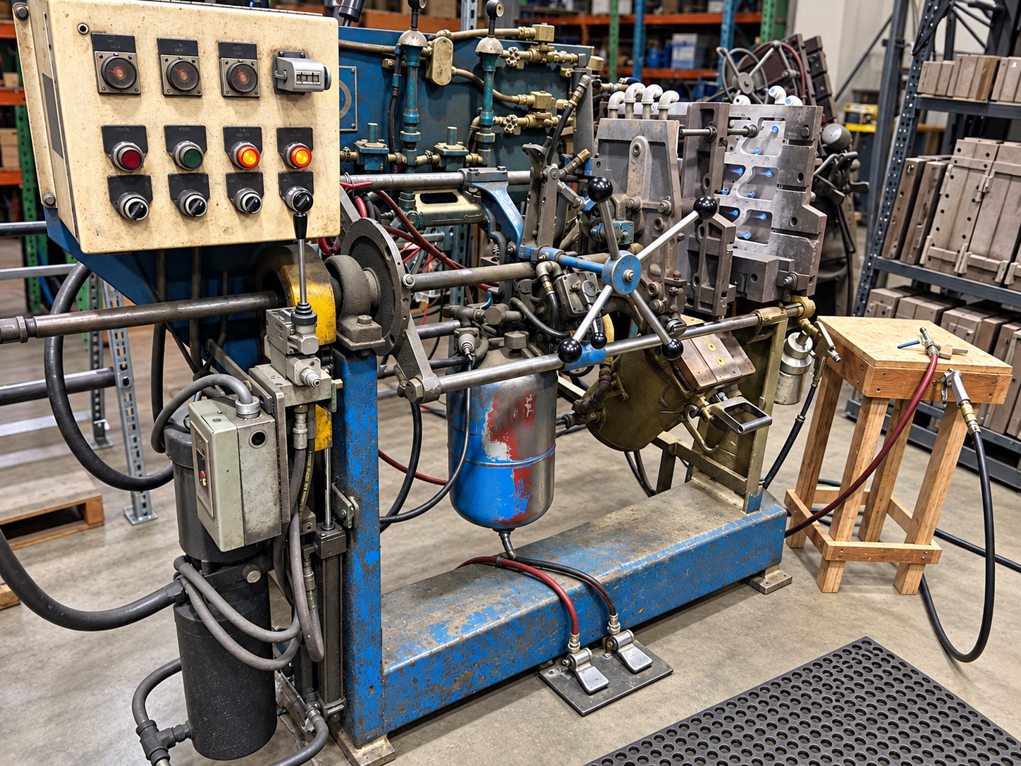Foundry production machine